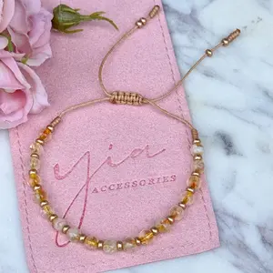 Pulsera Citrina Sensilla Pretty Bracelet Healing Crystal Bracelet