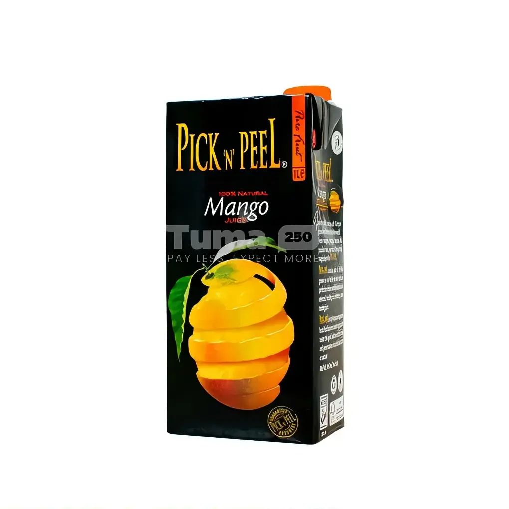 Pick N Peel 100% Natural Juice 1 L - Refreshing Tropical Flavor Beverage Fruit