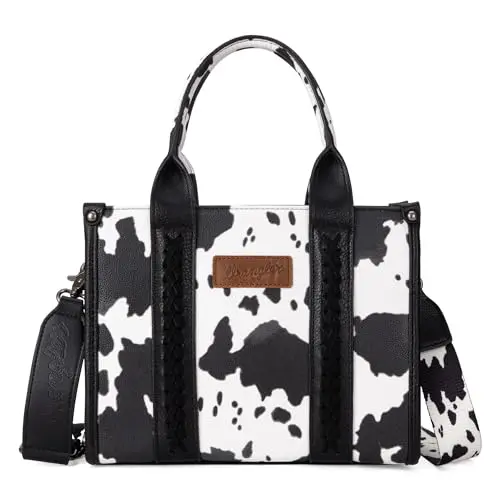 Cow Print Black