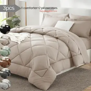 Seasonal Bedding Set Includes Quilt and Pillowcases, Full Size/twin/king Available, Colorful Design, Ca Prop 65 Compliant