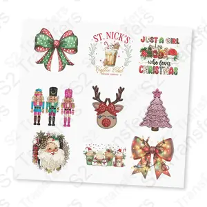 Christmas UV DTF Sticker Sheet