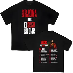 Ricardo Arjona Lo Que El Seco No Dijo USA Tour T-Shirt, Ricardo Arjona Latin Pop Concert Graphic Tee