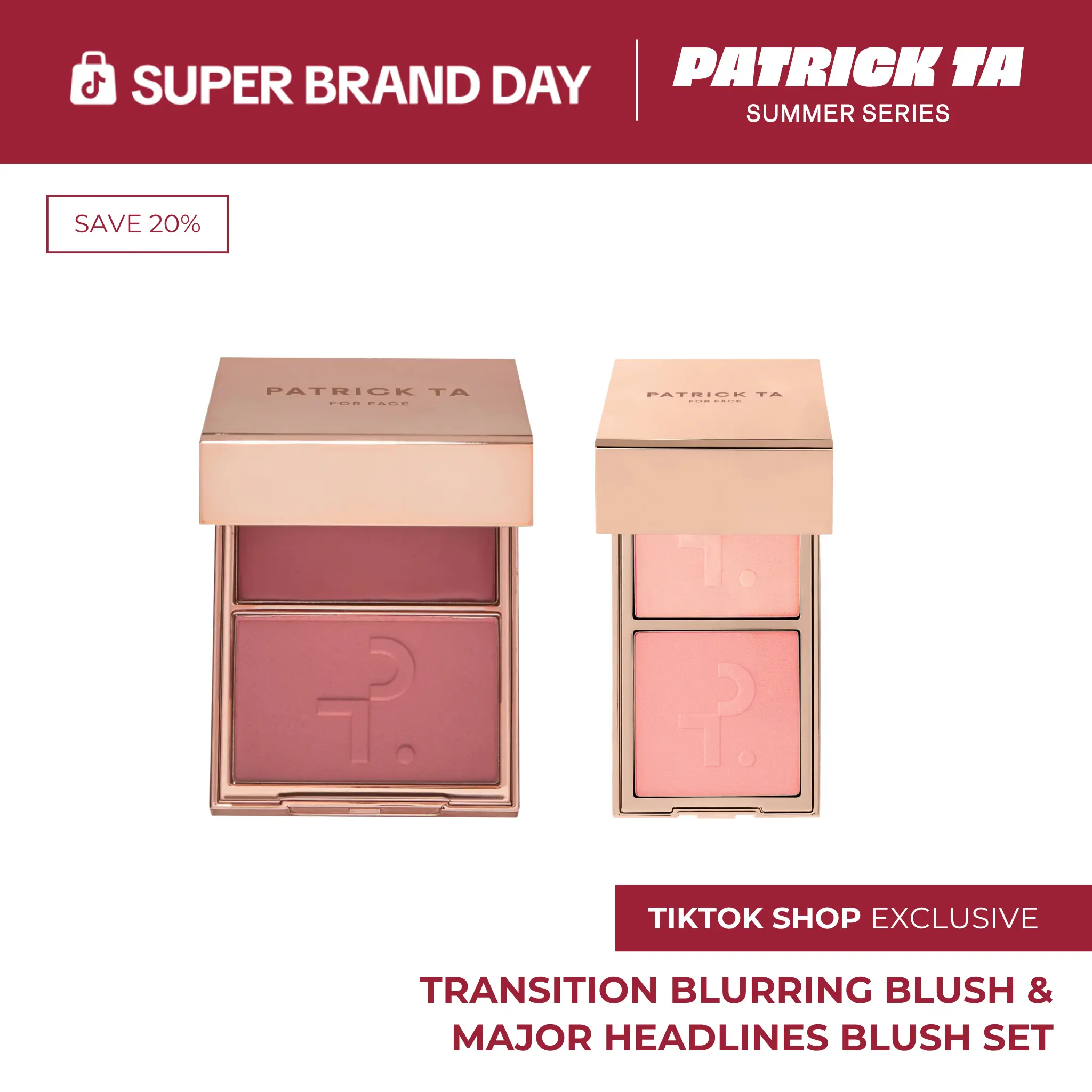 Transition Blurring Blush & Major Headlines Blush Set