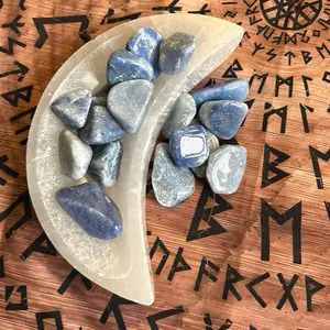 Blue Quartz Gemstone Crystals