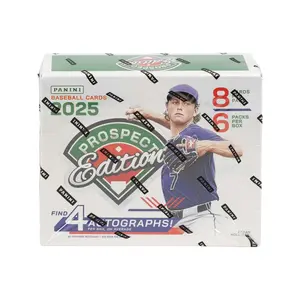 2025 Panini Prospect Edition Baseball Hobby Box (4 Autographs) Kaboom Chase!