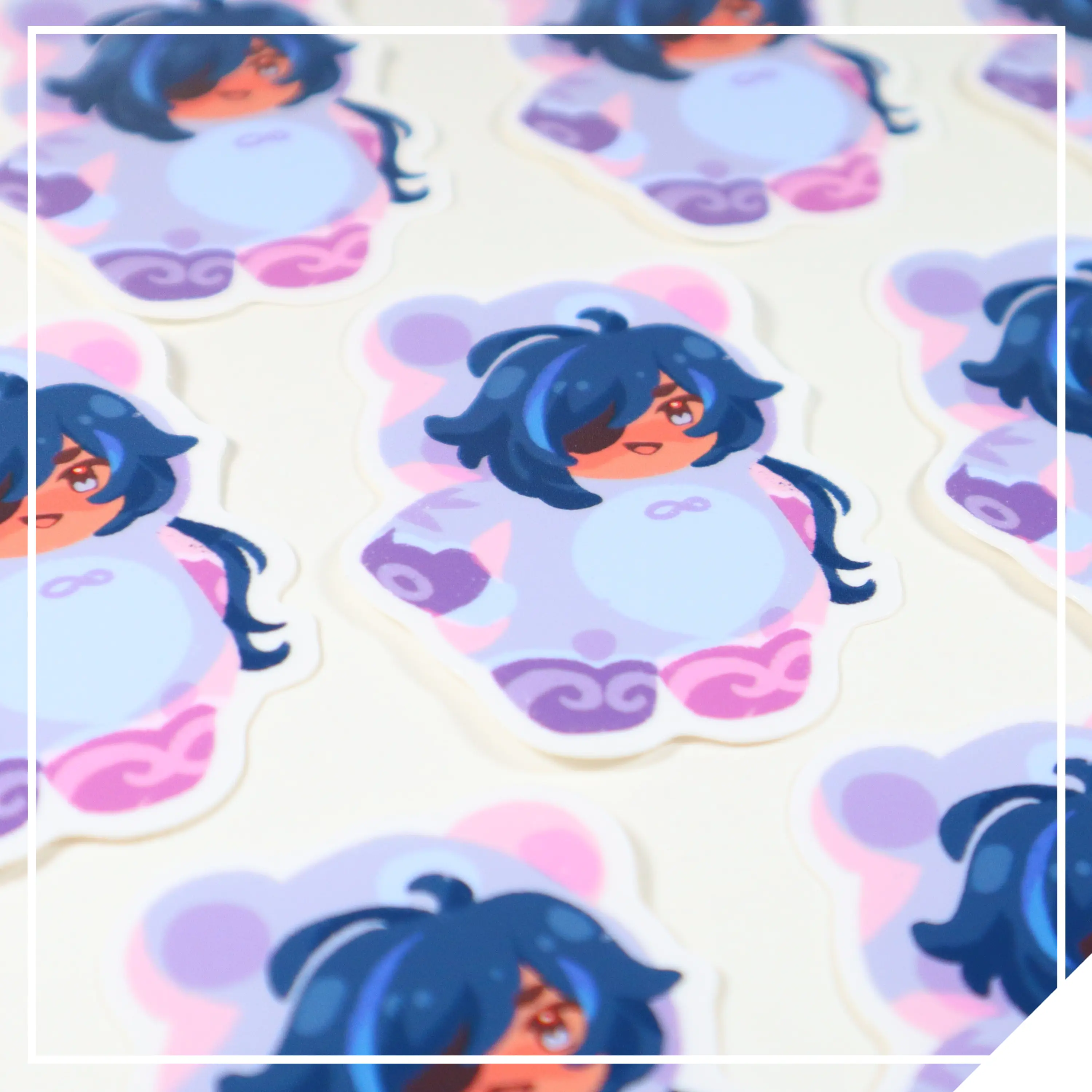 Genshin Impact - Kaeya Guoba Vinyl Sticker