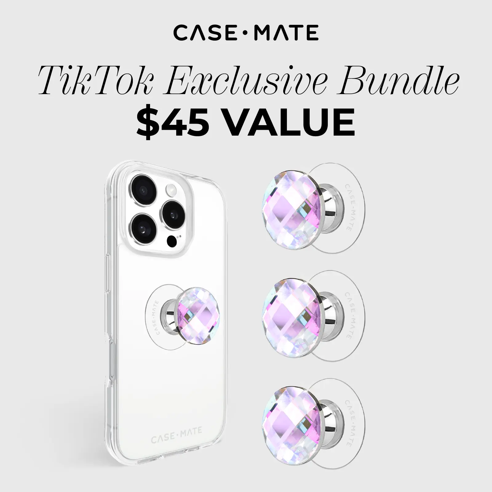 Mini Grip 3 Pack Soap Bubble