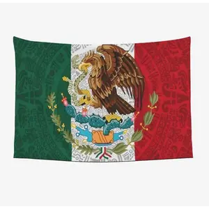 Mexican flag - 3x5 feet outdoor/indoor tapestry Mexican Flag Decorative flag 3x5 feet Decoration Items