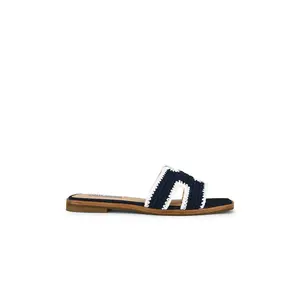 Steve Madden Hadyn Sandal in Navy Multi