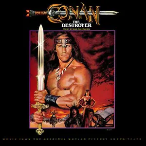 Basil Poledouris - Conan The Destroyer - Music From The Original Motion Picture Soundtrack (Very Good (VG)) Classical, Stage & Screen (LP, Album)