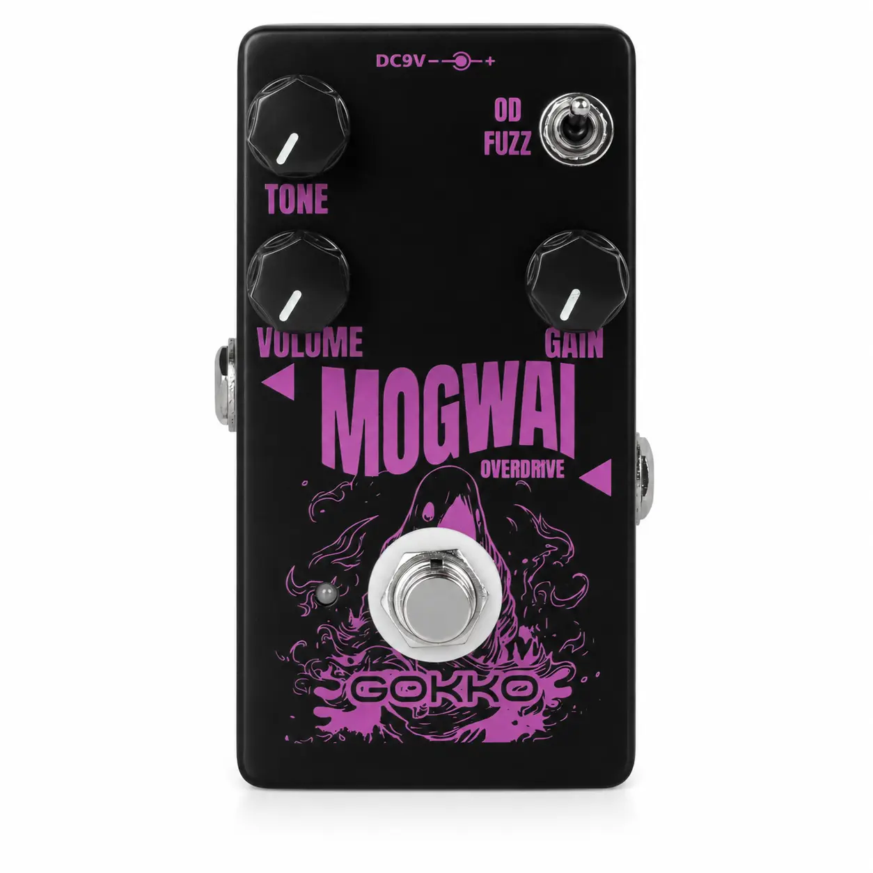 GK-61 Overdrive and Fuzz Pedal for Electric Guitar, 2 Modes, 3 Controls