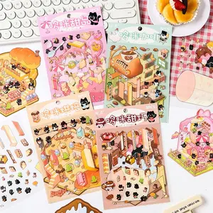 Creative Landscape Transparent PET Stickers Series – waterproof, durable for laptops, water bottles,  and DIY crafts. Vibrant landscape designs for personalized decoration, and creative projects. Perfect for teens,adults,and craft enthusiasts.