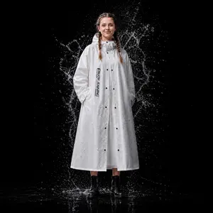 Men & Women Lightweight Waterproof Rain Coat, Unisex Rainwear for Daily Commute, Outdoor Activities, Bicycle, Road Bike & Electric Scooter Riding