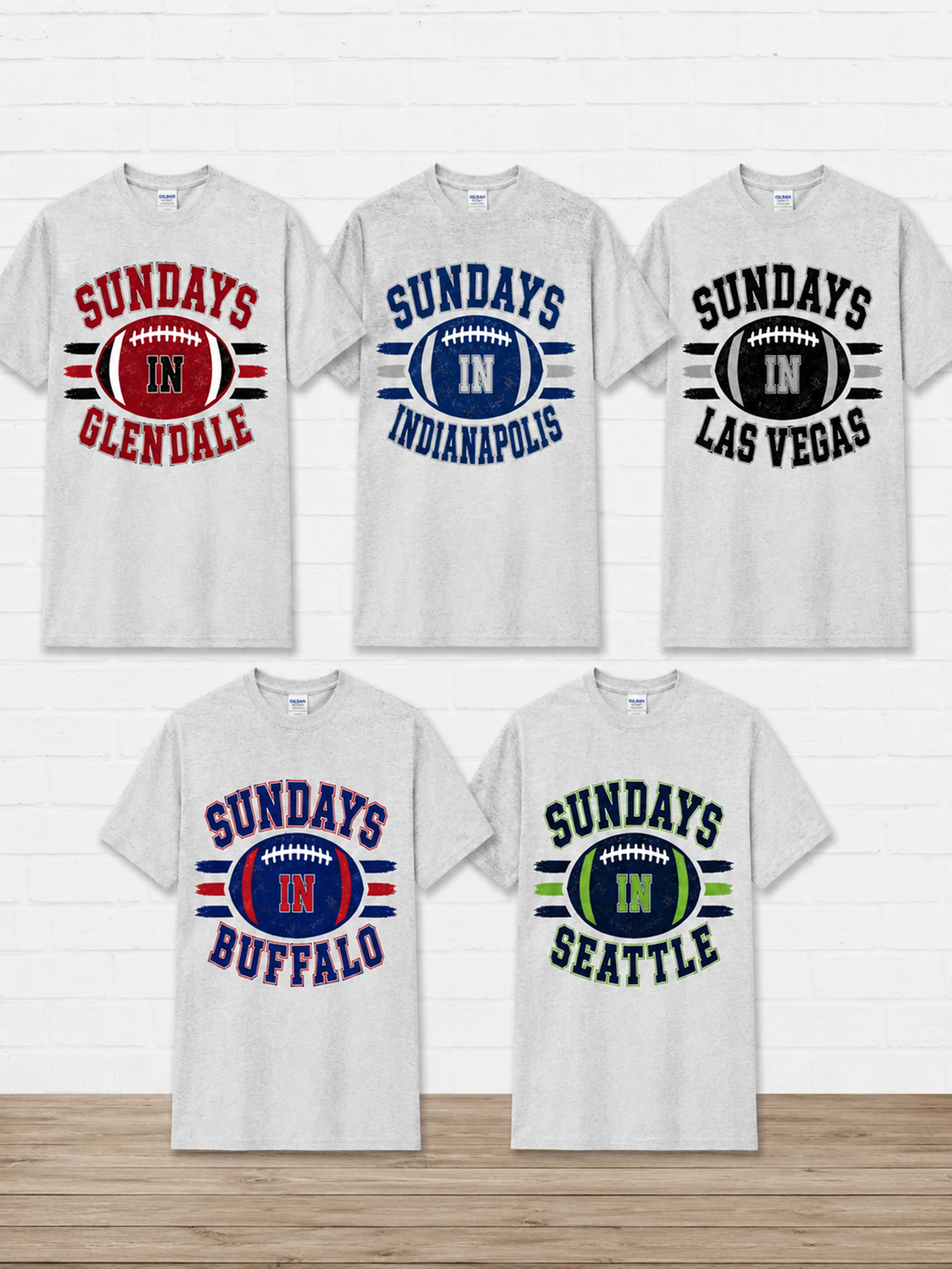 Sundays In Football City Shirt, Vintage Football Crewneck  Game Day Shirt, Vintage Football Graphic Tee, Gift for Fan, Womenswear & Menswear