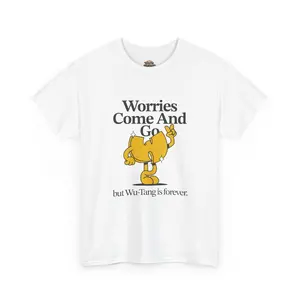 Worries Come and Go Tee | Retro Rap Inspired Shirt