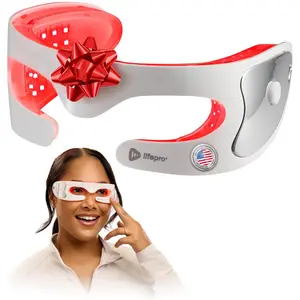 Rejuvaglow LED Eye Mask – Soothing and Revitalizing for Under-Eye Areas, Helps Reduce the Appearance of Puffiness and Fine Lines Calming Contour