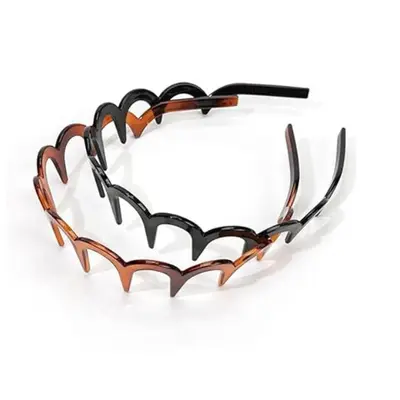 Zig Zag Headbands with Curled Hair TikTok Shop