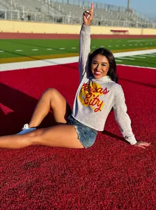 Texas True Threads Kansas City with Yellow Gold Helmet by Randi Mahomes