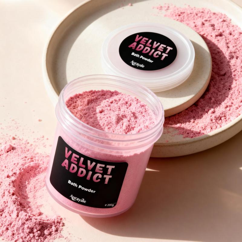 2PCS Sparkle Bath bomb Powder, Aesthetic Sparkle Bath Bomb Powder Gift Set, 2-Pack Pink & Green Glitter Bath Dust with Natural Essential Oils, Relaxing Spa Day Soak for Women, Christmas Self-Care Gift I