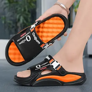 [Massage Cooling Slippers] Unisex Massage & Stress-Relief Cooling Slippers, Summer Anti-Slip & Odor-Resistant Soft-Sole Shock-Absorbing EVA Sandals, Trendy & Versatile Slip-On Sandals for Home and Outdoor Use for Men and Women, Women Shoes