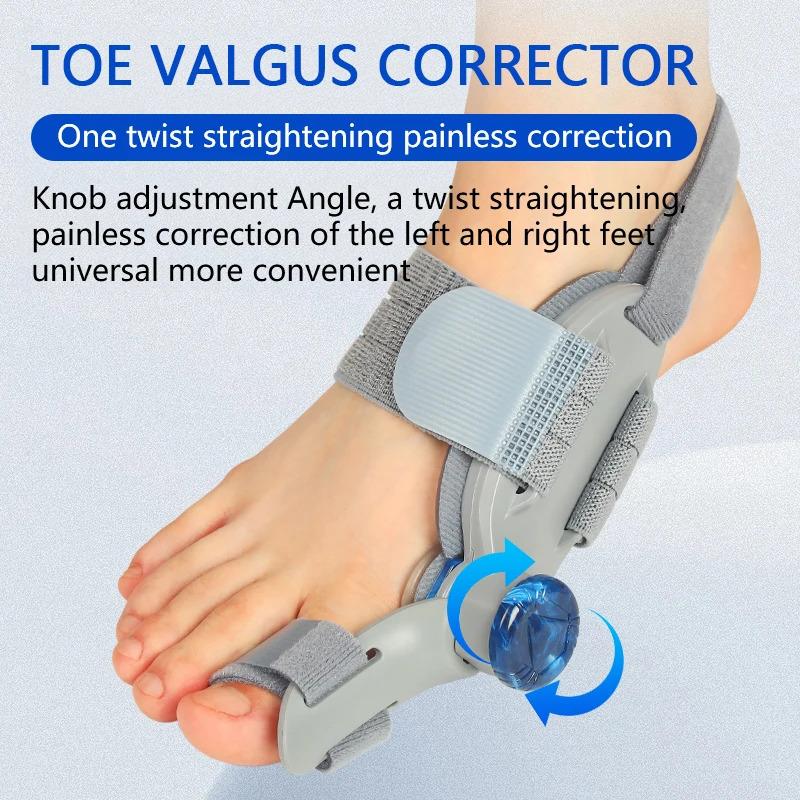 Unisex Bunion Corrector Foot Hallux Valgus Braces Rotatable Toe Separator Straightener Adjustable Pedicure Finger Toe Corrector Unisex Bunion Corrector Foot Hallux Valgus Braces Rotatable Toe Separator Straightener Adjustable Pedicure Finger Toe Corrector