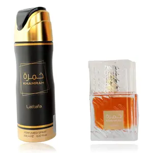 SET LATTAFA 2PC KHAMRAH 3.4 EDP+6.7 PERFUMED SPRAY (W)