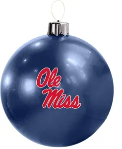 THE UNIVERSITY OF MISSISSIPPI "Inflatable Christmas Balls: Effortless Setup, Durability, and Space-Saving Decor! "