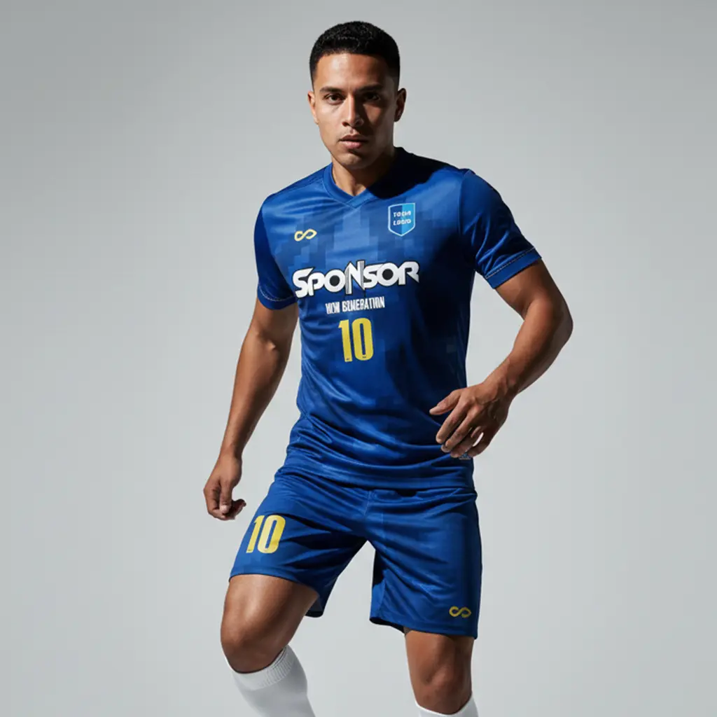 CIKERS Custom Required! Mosaic Series Custom Soccer Jersey Sublimation Personalized Soccer Team Jersey, Custom Soccer Shirts Uniform with Name, Number, Team Badge, Gifts for Soccer Lovers