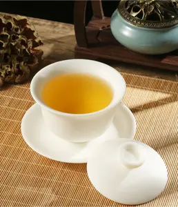 Hence Tea - Gaiwan, Hence No. 1 - Mutton Fat Jade Porcelain - Capacity: 5.4 fl oz