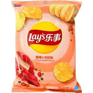 Lay's Potato Chips Spicy Crayfish Flavor