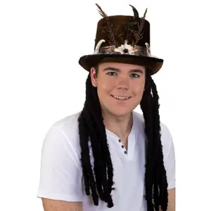 Voodoo Hat - Steampunk Styled Top Hat