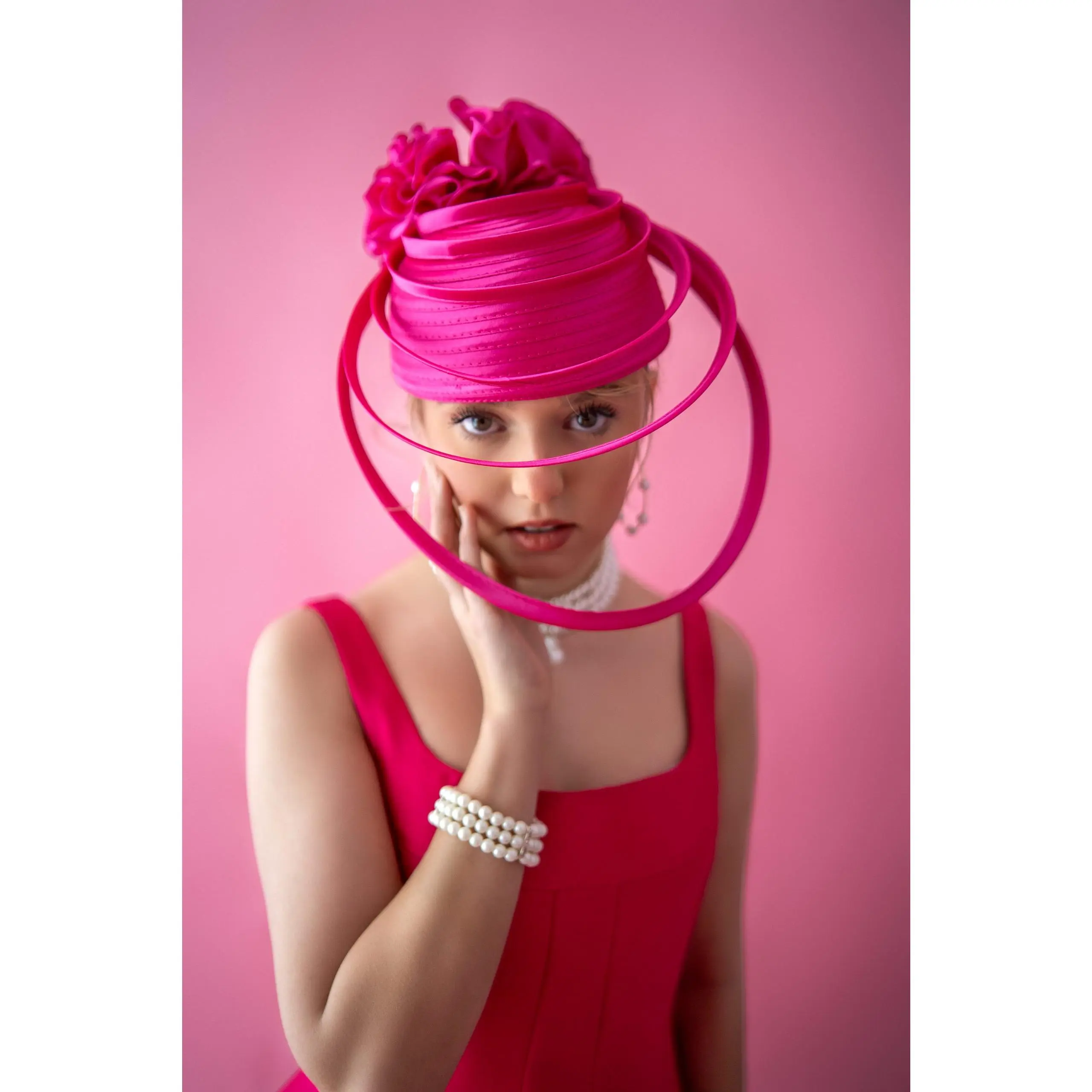The Belle of the Track Pillbox Hat