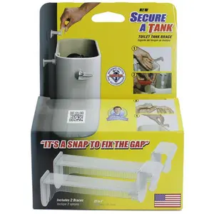 Secure A Tank  Toilet Tank Brace, White