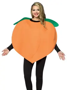 Peach Costume for Women, One Size Fits All