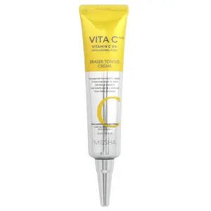 Missha Vita C Plus, Eraser Toning Cream, 1.01 fl oz (30 ml)