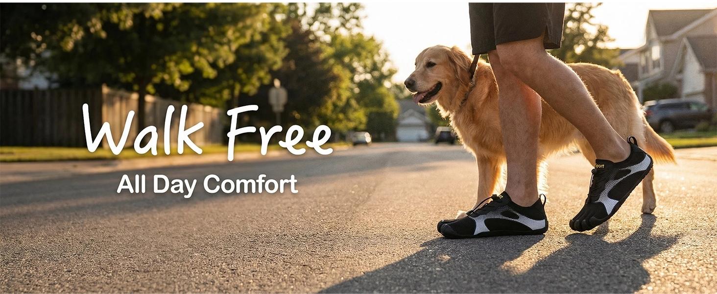 Barefoot Magic Claw Five Toe Finger Shoes for Men & Women Multi-Purpose Ultra-Portable All-Terrain Outdoor Hiking Light Trail Quick-Dry Socks Water Shoes