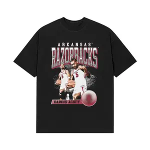 Darius Acuff Jr Shirt – Arkansas Basketball Graphic Tee for College Hoops Fans, Men's Tops