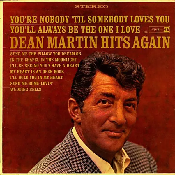 Dean Martin - Dean Martin Hits Again (1965, Reprise Records) VG+/VG+