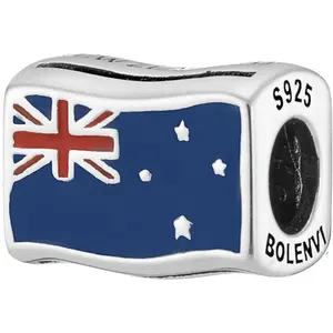 New Zealand Flag Bead Charm