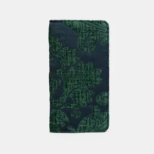 Queen Hunter Green Checkbook Cover