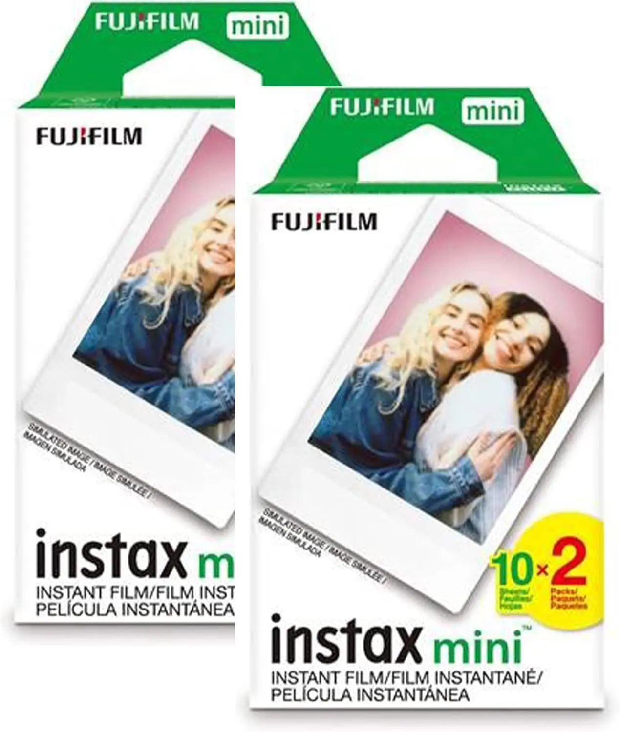Fujifilm Instax Mini Instant Film Value Set - 2 Packs, Total 40 Shots Fujifilm Instax Mini Instant Film Value Set - 2 Packs, Total 40 Shots