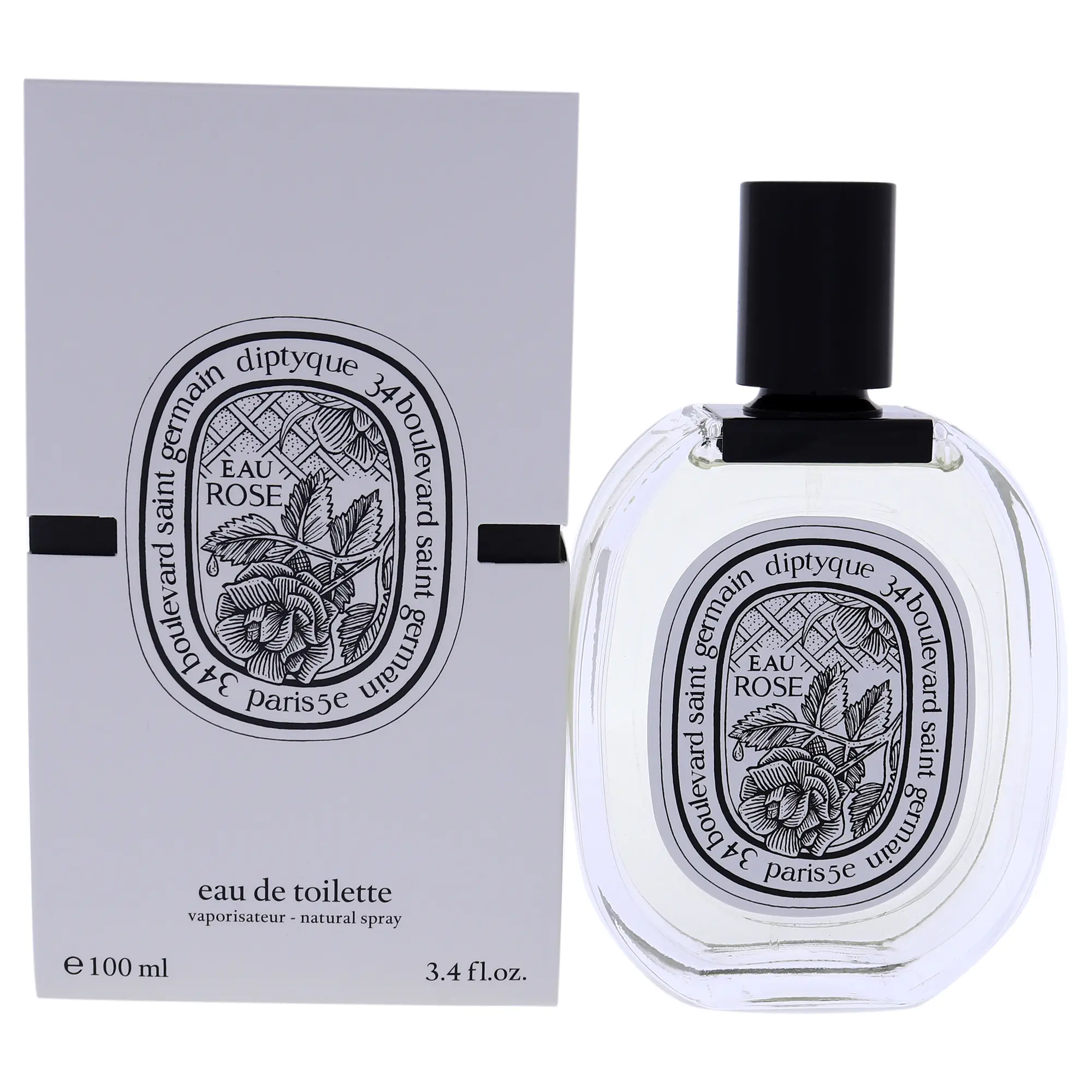 Eau Rose by Diptyque for Women - 3.4 oz EDT Spray Eau Rose by Diptyque for Women - 3.4 oz EDT Spray
