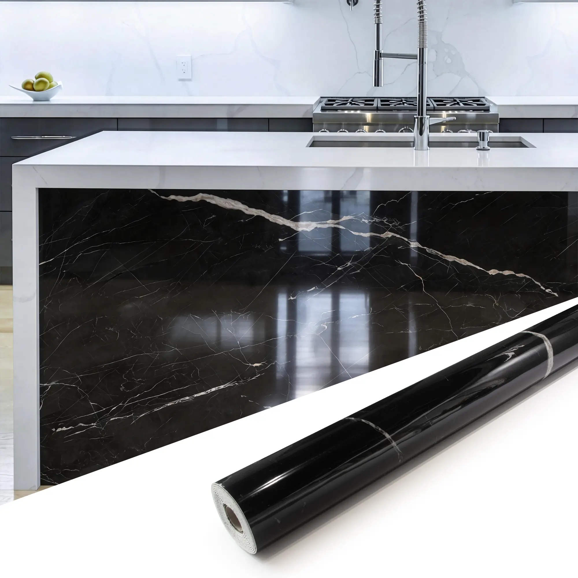 Glossy Black Marquina