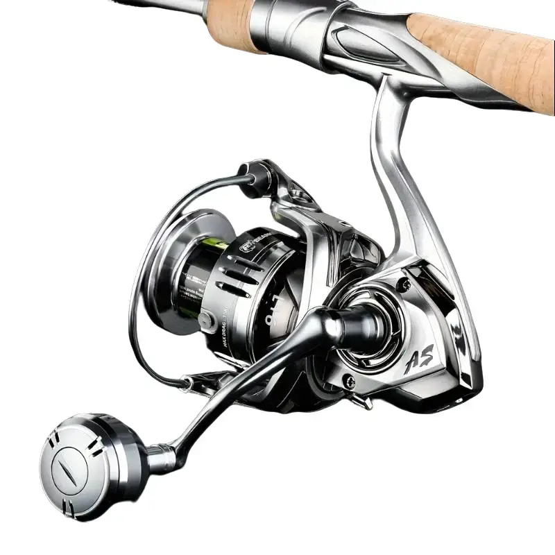 BEARKING AS Assassin 9+1 Axis Spinning Wheel, Sea Water Sealed Body + Bearing Rust-Proof Design for Lure/Jig Fishing/Boat Fishing/Pathway Drift, Smooth Long Casting No Gap, High-Strength Lightweight Body Suitable for Beginners and Experts