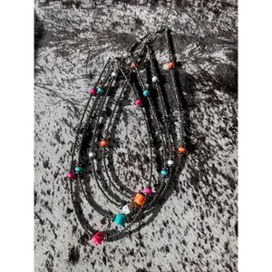 Dice and Color Necklace