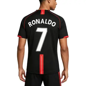 0708 Away Retro Soccer Jersey #7 Ro Champions League Edition