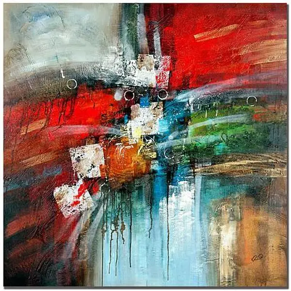Trademark Fine Art Giclee Print - Cube Abstract IV 35" x 35"