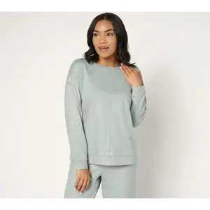 Peace Love World French Terry Long Sleeve Sweatshirt