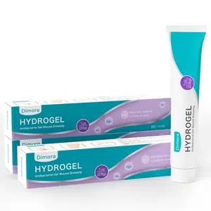 Dimora Antibacterial Gel Wound Dressing-3 Packs 3oz (28gx3), Silver Hydrogel First Aid Ointment for Soothing & Wound Healing, Antibacterial Care for Minor Abrasions, Cuts, Lacerations and Scalds.