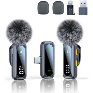 Microphones -Microphone  Mini Microphone with Digital  Display for , Android, PC, Recording, Vlog, YouTube,  & Podcast